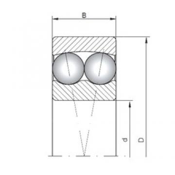 ISO 1220 self aligning ball bearings